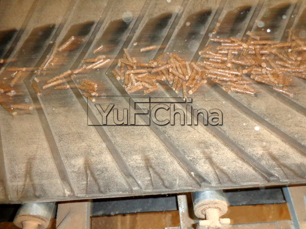 wood pellet production