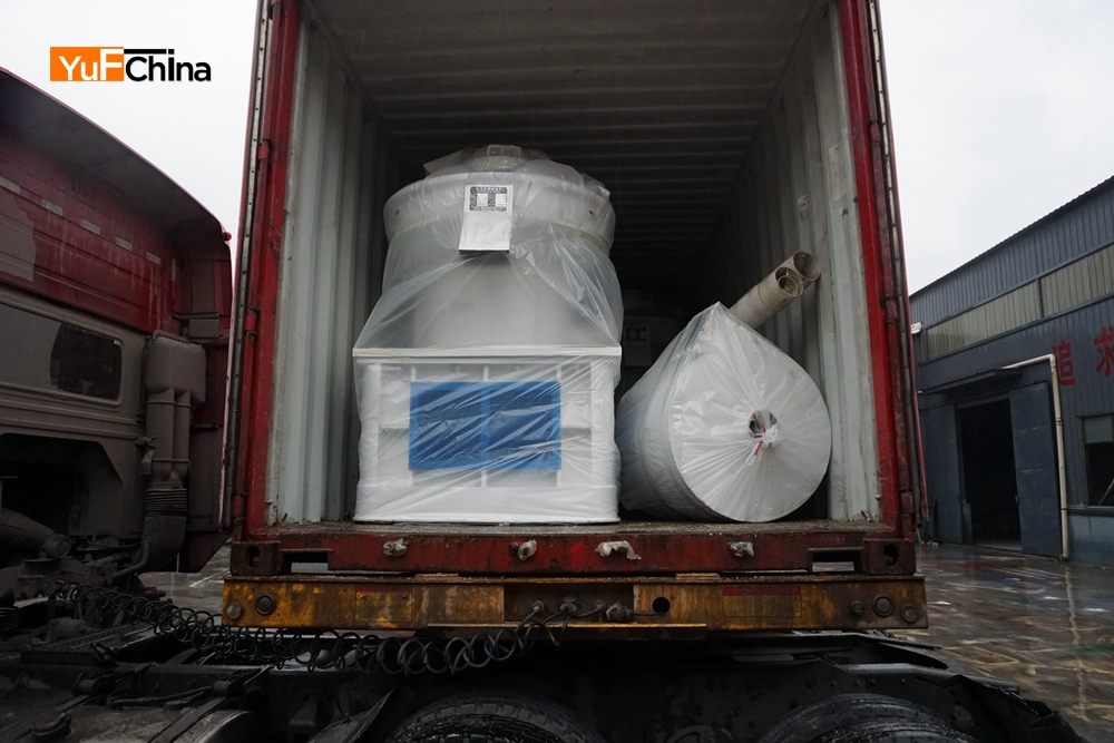 2 Sets YFK560 Pellet Machine Delivery To Vietnam