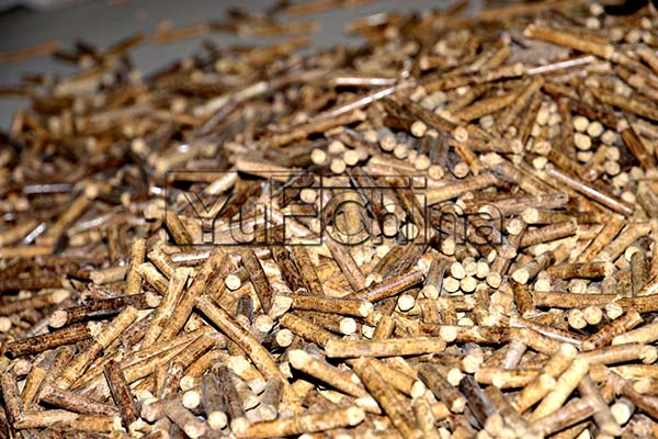 storage the biomass pellets